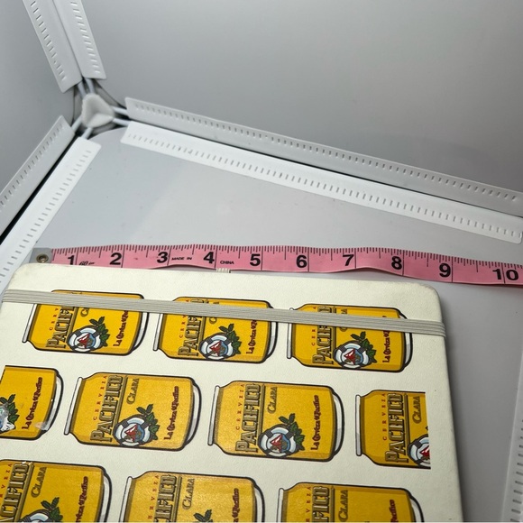 Eccolo Lined Journal Notebook, Pacifico Beer Calendar With Extra Pocket - Picture 5 of 8